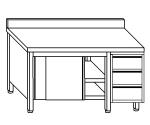 Tables Armoires avec portes et dosseret et tiroir droits