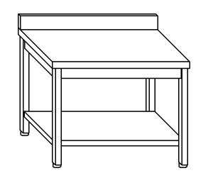 table de travail TL5343 en acier inox AISI 304