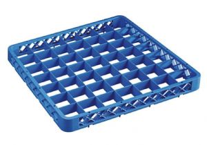 RIA49 Elevation with 49 compartments for dishwasher racks 50x50 h4,5 blue