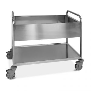 1515S Grooming trolley, 3xGN 1/1 container holder, 1 service shelf