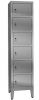 IN-695.06 Multi-compartment filing cabinet in Aisi 304 stainless steel - 6 places