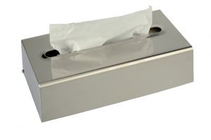 T105051 Polished Stainless steel handkerchiefs dispenser