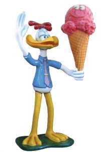 SG007 Galgiato 3D advertising figure for ice cream parlor, height 230 cm