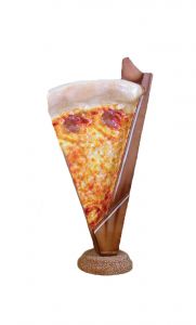 SR032 Spicchio pizza - spicchio pubblicitario 3D per pizzeria altezza 180 cm