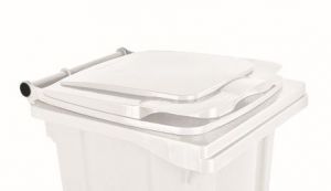T910135 Coperchio Bianco per contenitore rifiuti esterni 120 litri