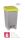 T909966 Grey polypropylene pedal bin with yellow lid 60 liters (Pack of 6 pieces)