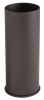 T775101 Porte-parapluie cylindrique en metal noir