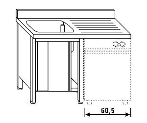 LT1180 Lave el armario para lavavajillas