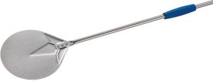 I-17-180 Stainless steel pizza peel ø 17 cm with handle 180 cm
