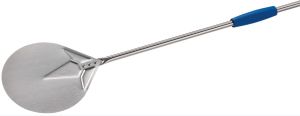 I-26-200 Stainless steel pizza peel ø 26 cm with handle 200 cm