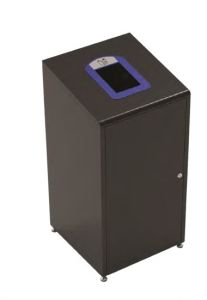 T789021 Waste paper bin for separate waste collection 60 Liters Black