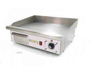 EG548 Single-phase electric bench griddle 3 kW smooth top