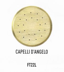 FT22L Trafila CAPELLI D'ANGELO per macchina per pasta fresca FAMA media e grande