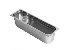 GST2/4P150 Gastronorm Container 2 / 4 h150 stainless steel AISI 304