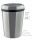 T109796 Swing paper bin Oval stainless steel bin with ABS lid 60 liters
