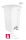 T115900 White Plastic pedal bin 90 liters (Pack of 3 pieces)